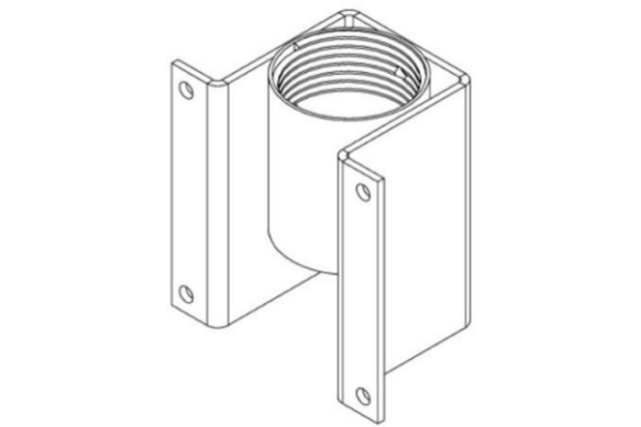 Panasonic - Pillar Vertical Wall Mount Bracket for PMT Docking Station and